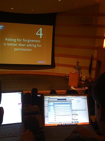 Evan Phoenix talking about rubinius